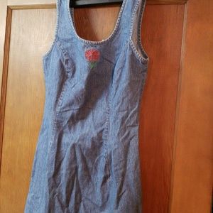 Denim dress